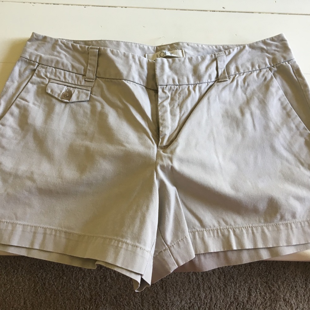 LOFT Khaki Shorts